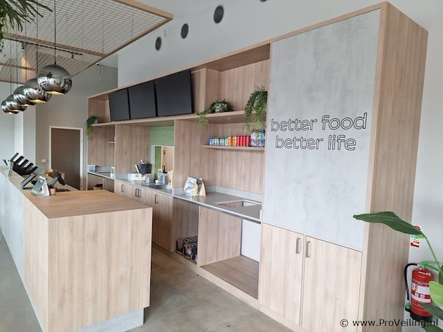Horeca wandkast - 700x83x278 cm - afbeelding 1 van  14