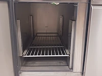 Horeca werkbank, 2x koeling en flessenkoeler, grijs / chroom - afbeelding 6 van  35