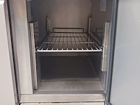 Horeca werkbank, 2x koeling en flessenkoeler, grijs / chroom - afbeelding 10 van  35