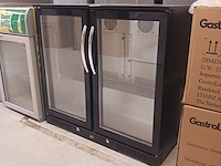 Horeca werkbank, 2x koeling en flessenkoeler, grijs / chroom - afbeelding 21 van  35