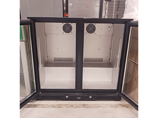 Horeca werkbank, 2x koeling en flessenkoeler, grijs / chroom - afbeelding 24 van  35