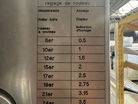 Horece deeg vormmachine kemper, mini quadro round - afbeelding 2 van  13