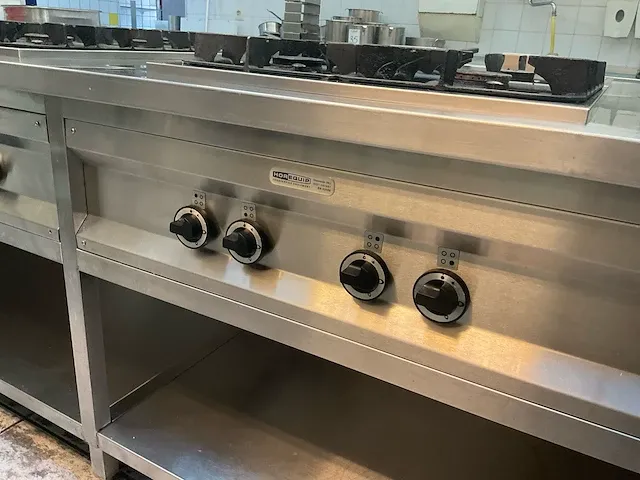 Horequip rvs kookeiland - afbeelding 6 van  15
