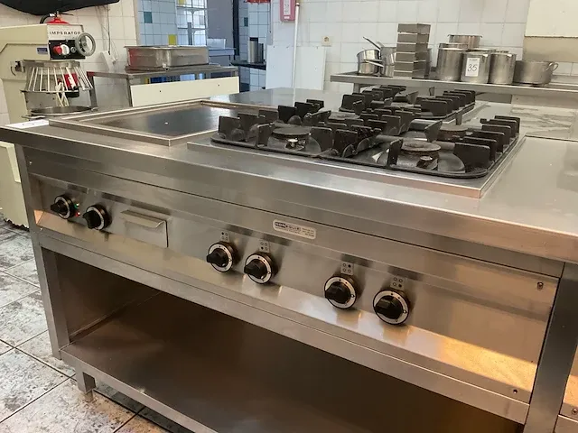 Horequip rvs kookeiland - afbeelding 8 van  15