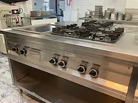 Horequip rvs kookeiland - afbeelding 8 van  15