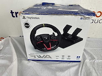 Hori - draadloze apex racing wheel voor playstation®5, playstation®4 en pc - officieel gelicentieerd door sony - afbeelding 2 van  2