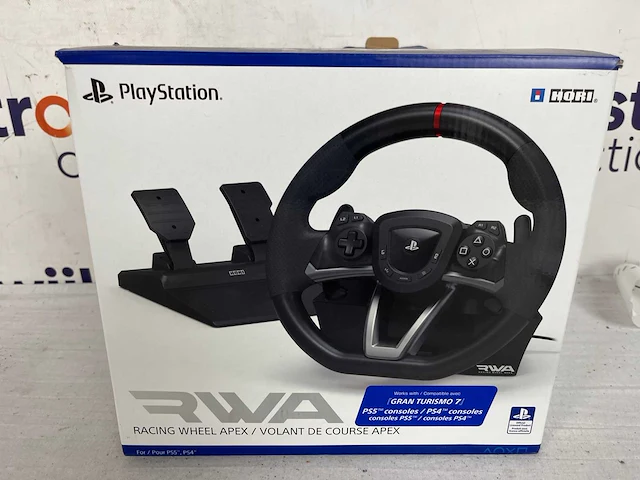 Hori - racing wheel apex - (ps5/ps4/pc) - afbeelding 2 van  2