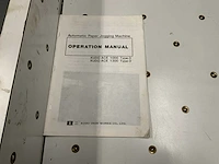 Horizon apc t160 papiersnijmachine met triltafel - afbeelding 11 van  11