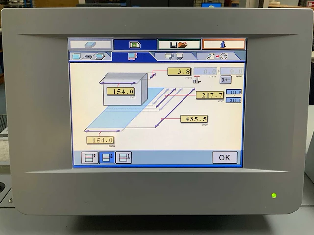 Horizon bq-270c computergestuurde garenloos bindmachine - afbeelding 5 van  8