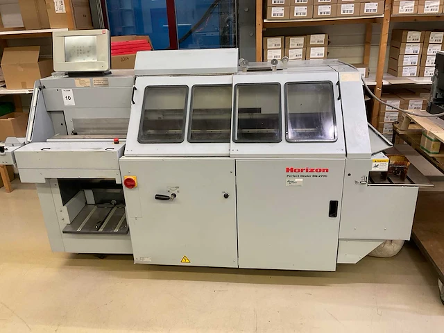 Horizon perfect binder bq-270c lijmbind machine - afbeelding 8 van  15