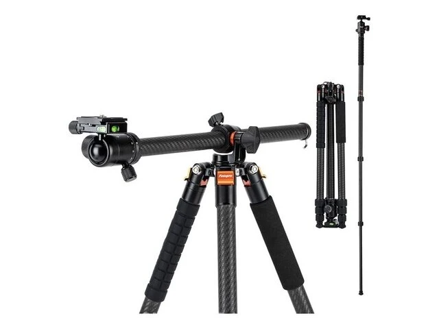 Horizontale camera tripod 75 inch fotopro - afbeelding 1 van  1