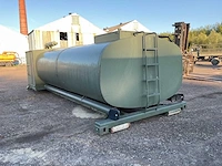 Horizontale opslagtank met haakarm systeem - afbeelding 7 van  11