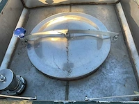 Horizontale opslagtank met haakarm systeem - afbeelding 11 van  11