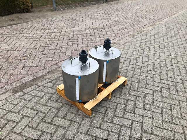 Horizontale opslagtank - afbeelding 1 van  5