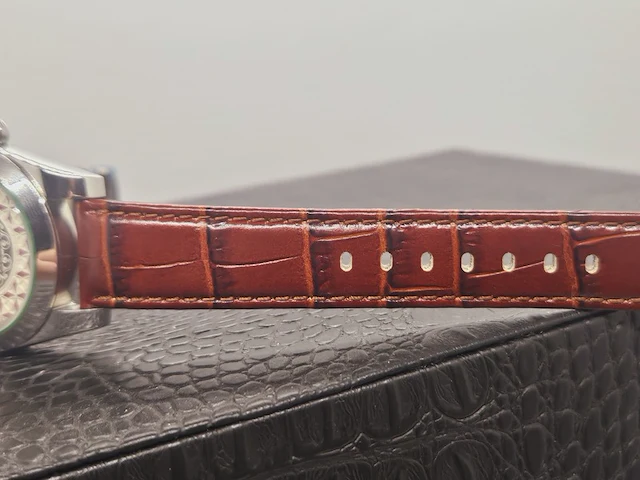 Horloge - antiek patek phillipe uurwerk - volledig geserviced - afbeelding 3 van  12