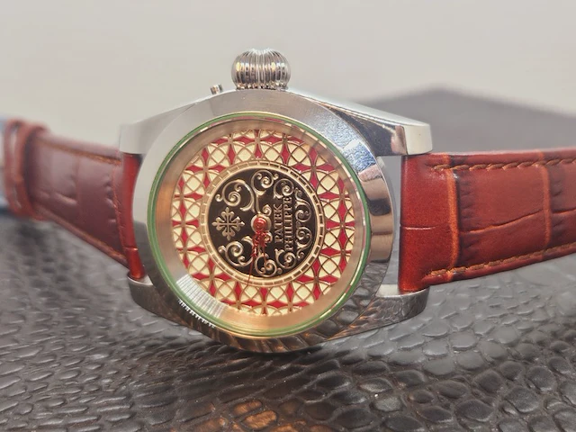Horloge - antiek patek phillipe uurwerk - volledig geserviced - afbeelding 5 van  12