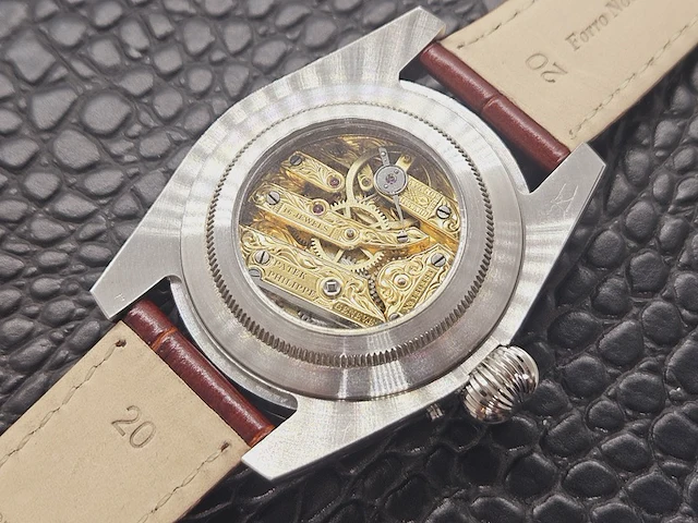 Horloge - antiek patek phillipe uurwerk - volledig geserviced - afbeelding 10 van  12