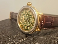 Horloge - antiek rolex uurwerk - volledig geserviced - afbeelding 8 van  13