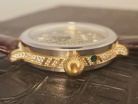 Horloge - antiek rolex uurwerk - volledig geserviced - afbeelding 12 van  13