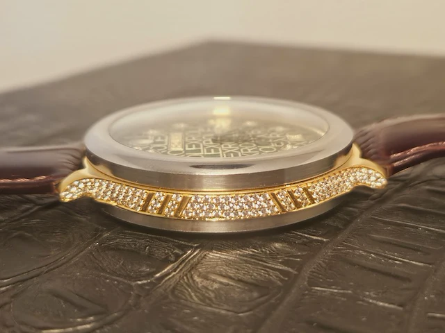 Horloge - antiek rolex uurwerk - volledig geserviced - afbeelding 13 van  13