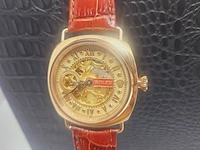 Horloge - antiek rolex uurwerk - volledig geserviced - afbeelding 7 van  10