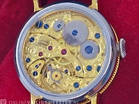 Horloge - antiek rolex uurwerk (1939) - volledig geserviced - afbeelding 8 van  11