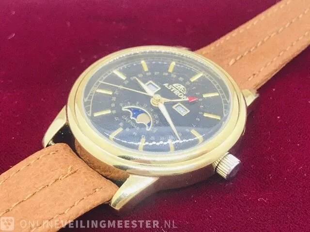 Horloge - astron calendar daydate moonphase met maandaanduiding - afbeelding 1 van  6