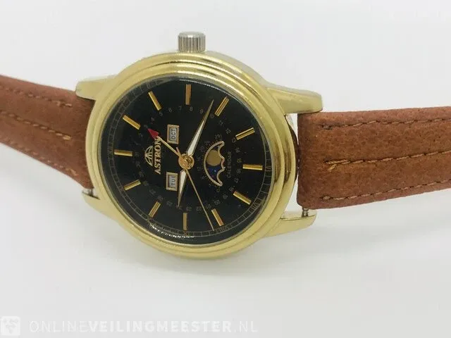 Horloge - astron calendar daydate moonphase met maandaanduiding - afbeelding 3 van  6