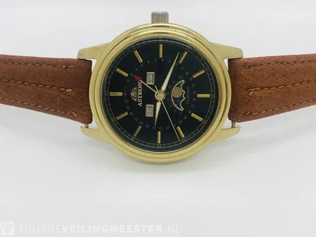 Horloge - astron calendar daydate moonphase met maandaanduiding - afbeelding 4 van  6