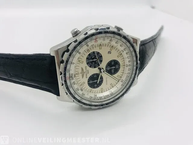 Horloge - breitling jupiter pilot chronograph - afbeelding 4 van  9