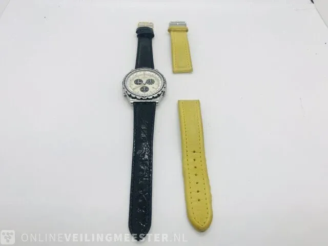 Horloge - breitling jupiter pilot chronograph - afbeelding 8 van  9