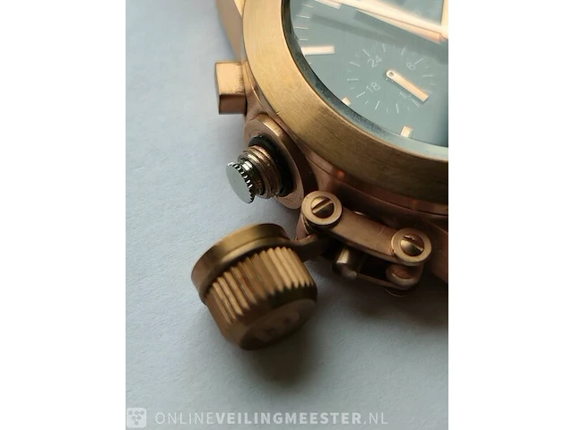 Horloge - danish design chronograaf - duikhorloge - afbeelding 3 van  7
