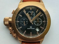 Horloge - danish design chronograaf - duikhorloge - afbeelding 6 van  7