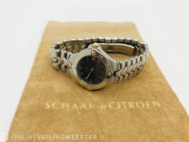 Horloge - ebel sportwave 18kt goud - afbeelding 4 van  8