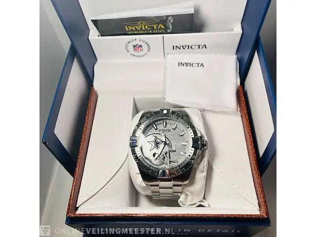 Horloge - invicta dallas cowboys superbowl limited edition - afbeelding 7 van  12