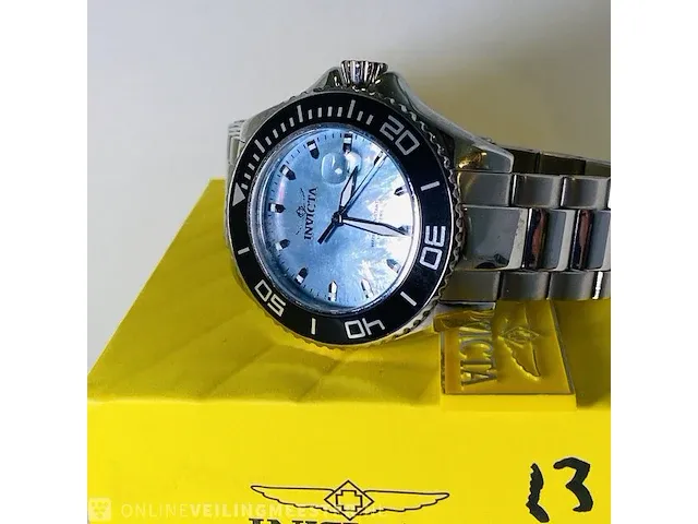 Horloge - invicta pro diver - parelmoer wijzerplaat - afbeelding 2 van  7