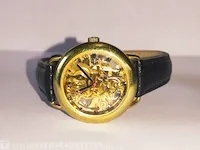 Horloge - julien le roy - skeleton - mechanisch horloge - afbeelding 2 van  6