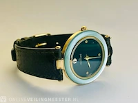 Horloge - monnard - dresswatch met opale bezel - afbeelding 2 van  7