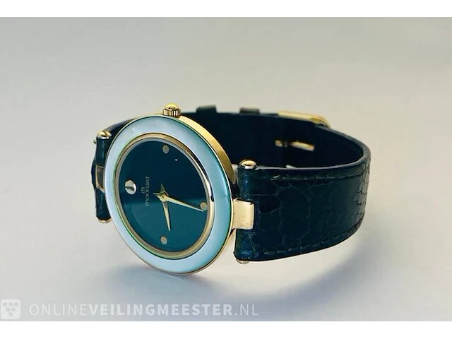 Horloge - monnard - dresswatch met opale bezel - afbeelding 6 van  7