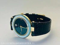 Horloge - monnard - dresswatch met opale bezel - afbeelding 6 van  7