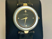 Horloge - monnard - dresswatch met opale bezel - afbeelding 7 van  7