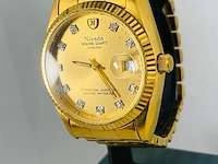 Horloge - nivada - in rolex datejust stijl - afbeelding 1 van  9
