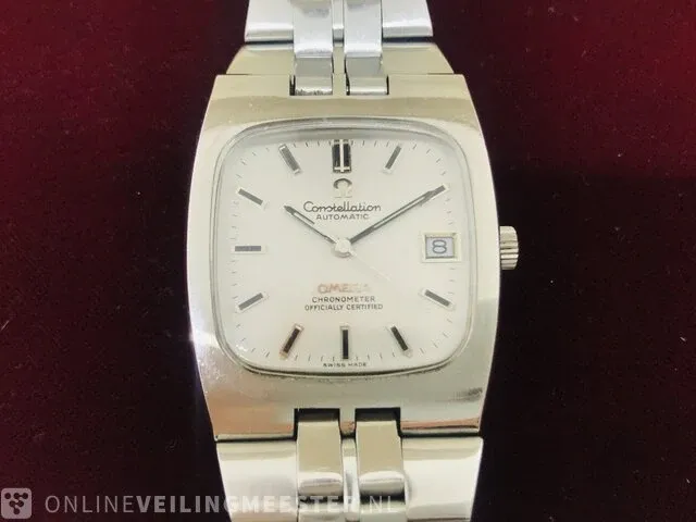 Horloge - omega constellation automatic chronometer - afbeelding 12 van  12