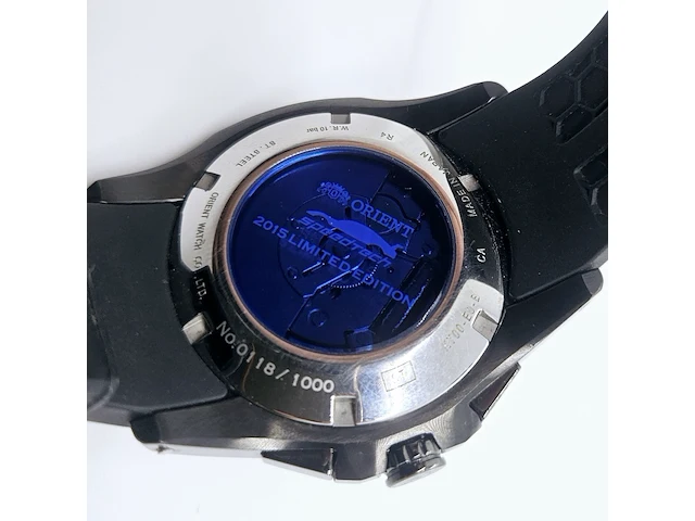 Horloge - orient skt0003b speedtech subaru brz gt300 - afbeelding 2 van  10