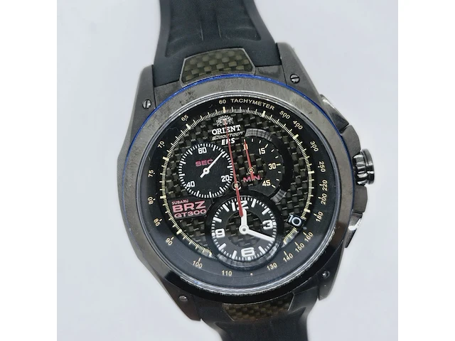 Horloge - orient skt0003b speedtech subaru brz gt300 - afbeelding 4 van  10