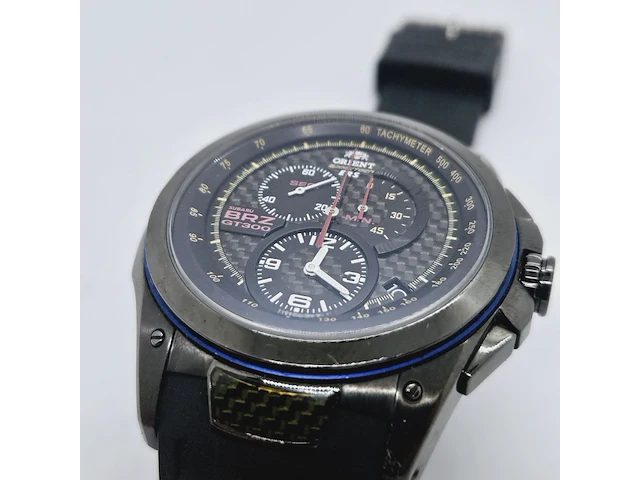 Horloge - orient skt0003b speedtech subaru brz gt300 - afbeelding 5 van  10