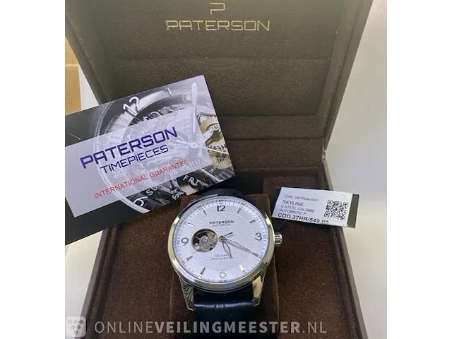 Horloge - paterson skyline automatic - mechanic professional - afbeelding 1 van  7