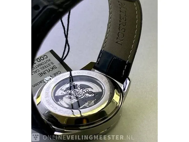 Horloge - paterson skyline automatic - mechanic professional - afbeelding 6 van  7