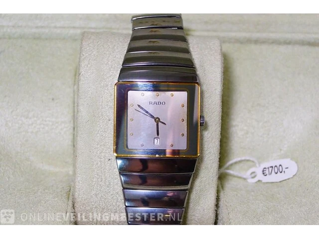 Horloge - rado ceramic tank - afbeelding 6 van  8