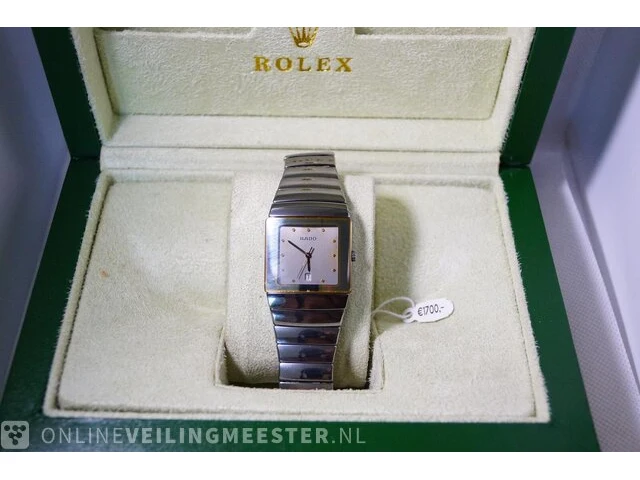 Horloge - rado ceramic tank - afbeelding 7 van  8